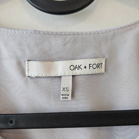 Oak & Fort Floral Print Dress XS - Picture 3 of 4